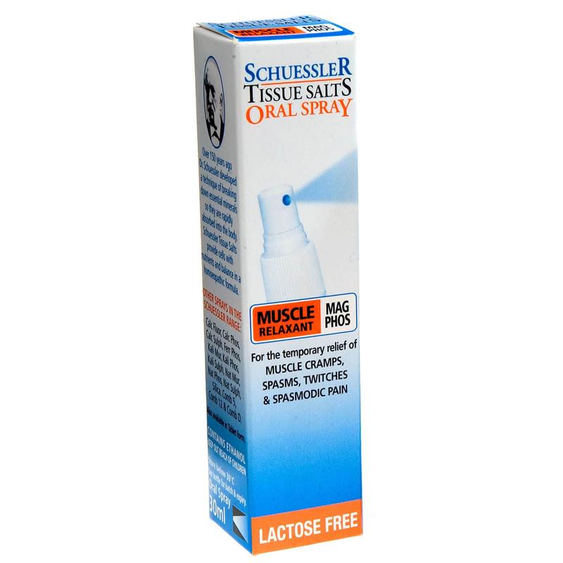 Schuessler Tissue Salts Schuessler Tissue Salts Mag Phos Spray 30ml 11008600