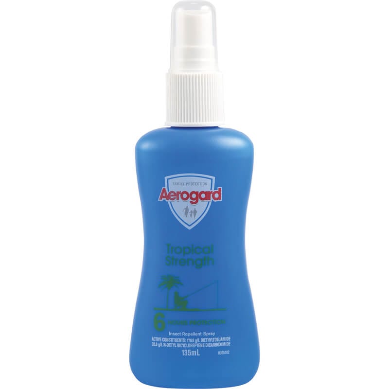 Aerogard Aerogard Tropical Strength Insect Repellent Pump Spray 135ml 11046438