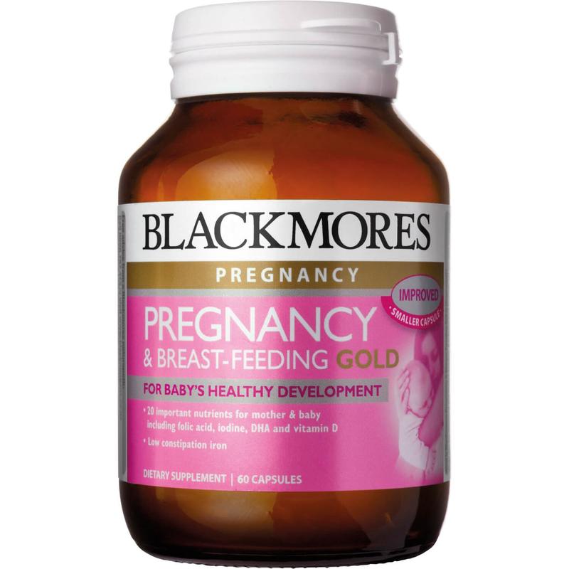 Blackmores Blackmores Pregnancy & Breast-Feeding Gold Capsules 60s 11054741