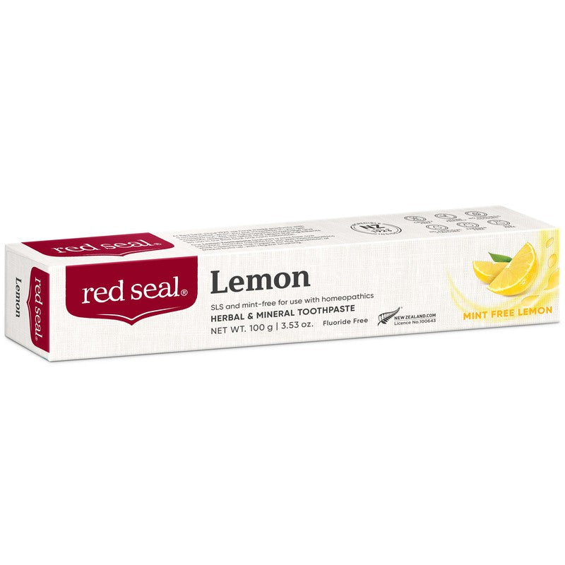 Red Seal Red Seal Lemon SLS Fragranced Toothpaste 100g 11000813