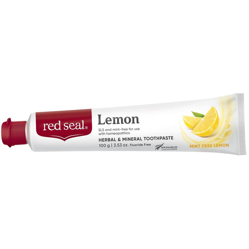 Red Seal Red Seal Lemon SLS Fragranced Toothpaste 100g 11000813