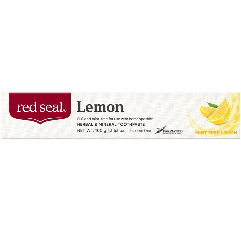 Red Seal Red Seal Lemon SLS Fragranced Toothpaste 100g 11000813
