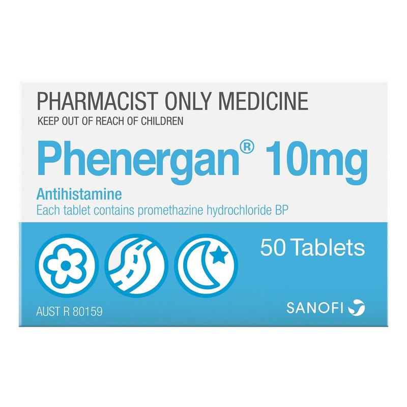 Phenergan FC Tabs 10mg 50s