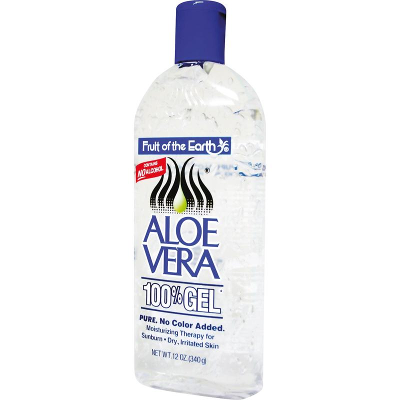 pure aloe vera plant for sunburn Fruit Of The Earth Aloe Vera 100% Gel 340g – Life Pharmacy