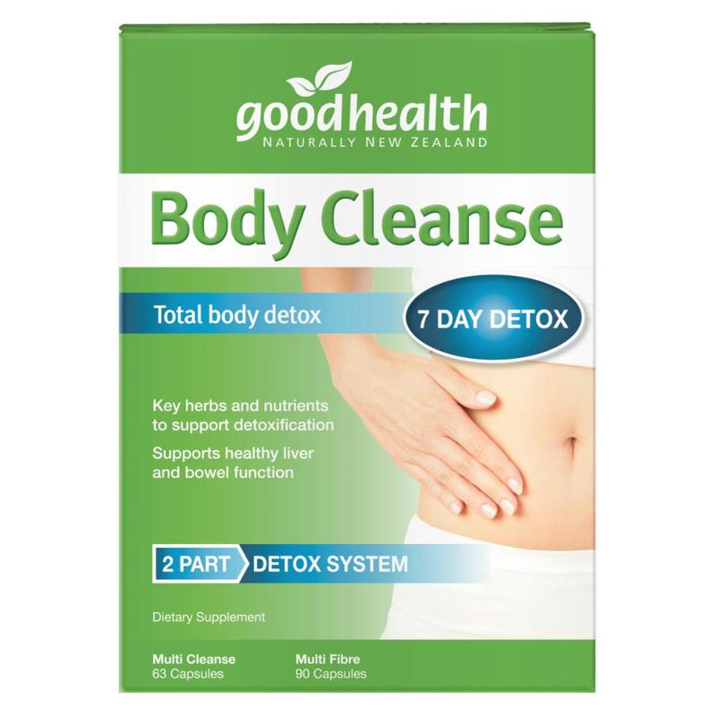 Good Health Body Cleanse Kit Part Detox System 63s 90s – Life