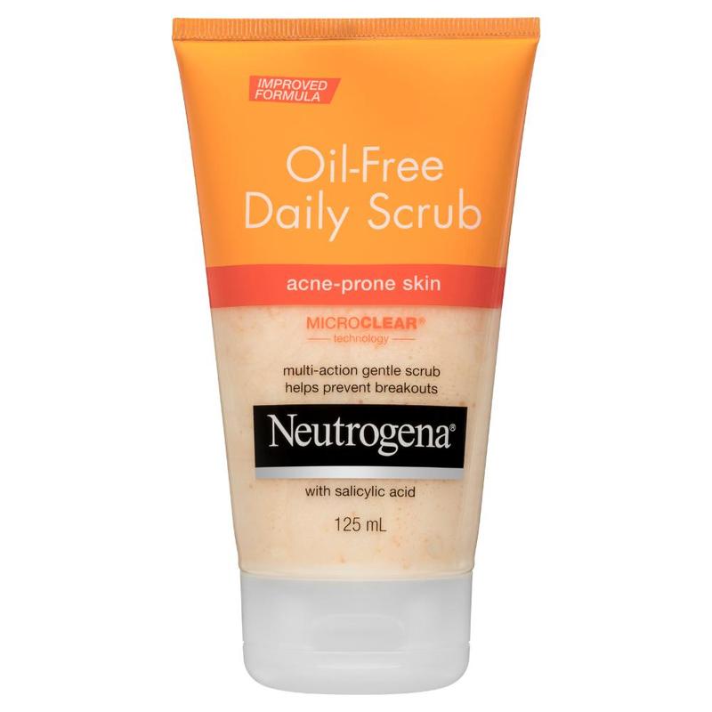 Neutrogena Oil Free Acne Face Scrub 125ml