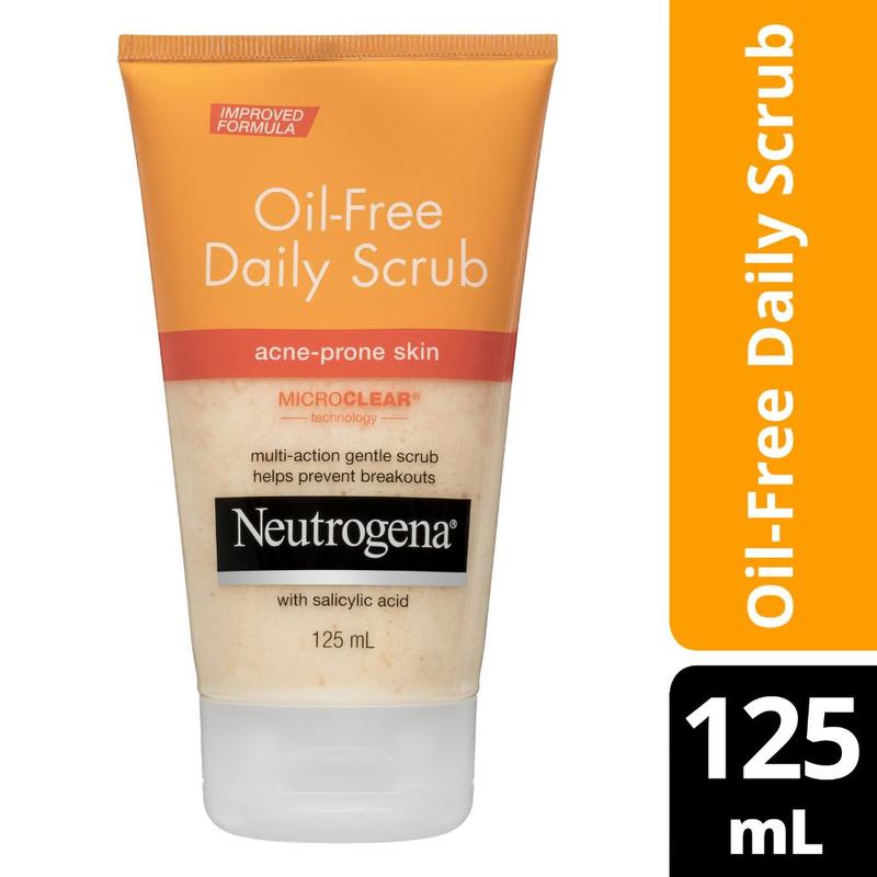Neutrogena Oil Free Acne Face Scrub 125ml