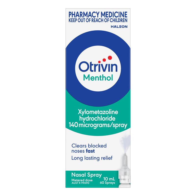 Otrivin Adult Menthol Nasal Spray 10ml