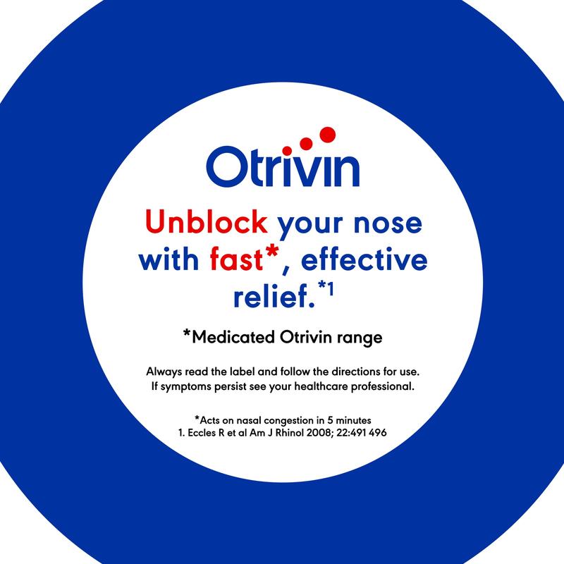 Otrivin Adult Menthol Nasal Spray 10ml