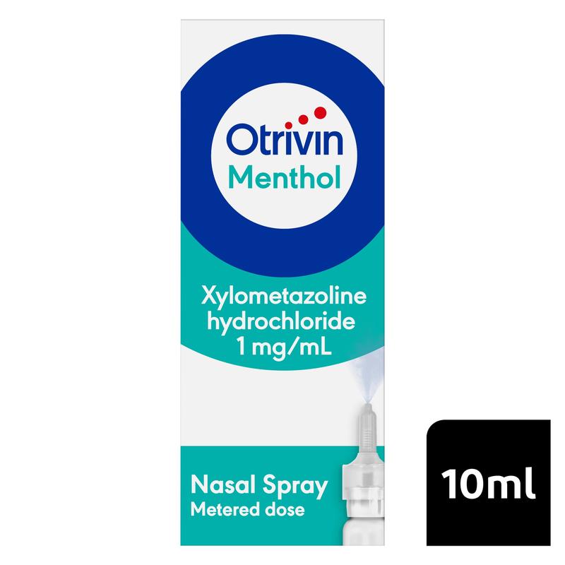 Otrivin Adult Menthol Nasal Spray 10ml