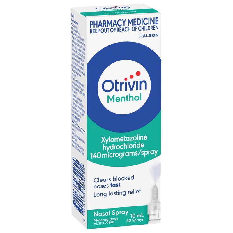 Otrivin Adult Menthol Nasal Spray 10ml
