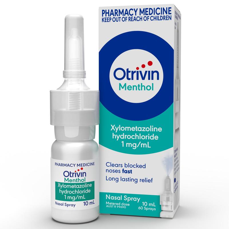Otrivin Adult Menthol Nasal Spray 10ml