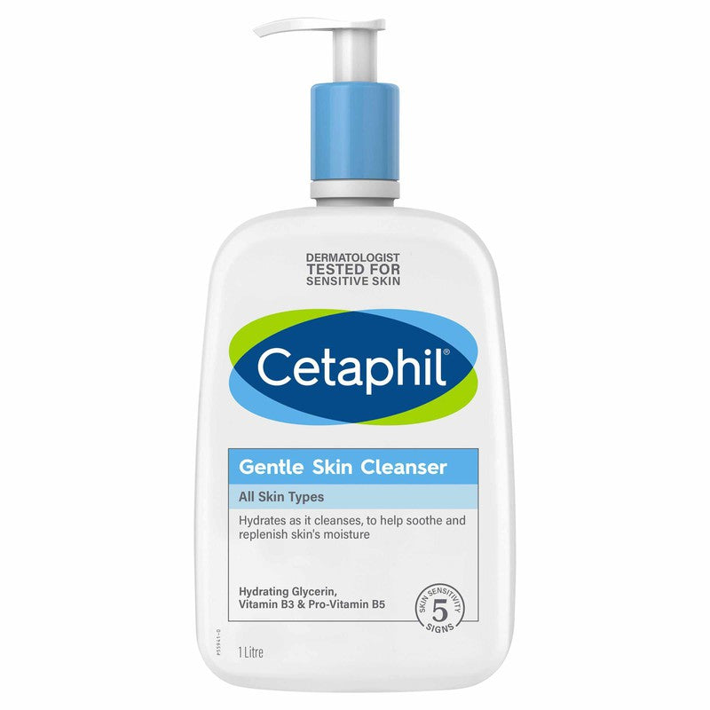 Cetaphil Gentle Cleanser 1l – Life Pharmacy