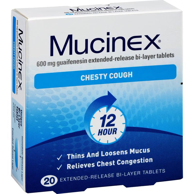 Mucinex Expectorant Tablets 20s