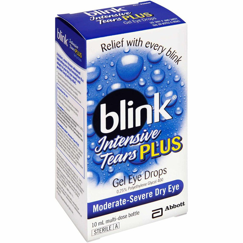 Blink Intensive Plus Gel Drops 10ml Life Pharmacy Blink Intensive Plus Gel Drops 10ml Life Pharmacy