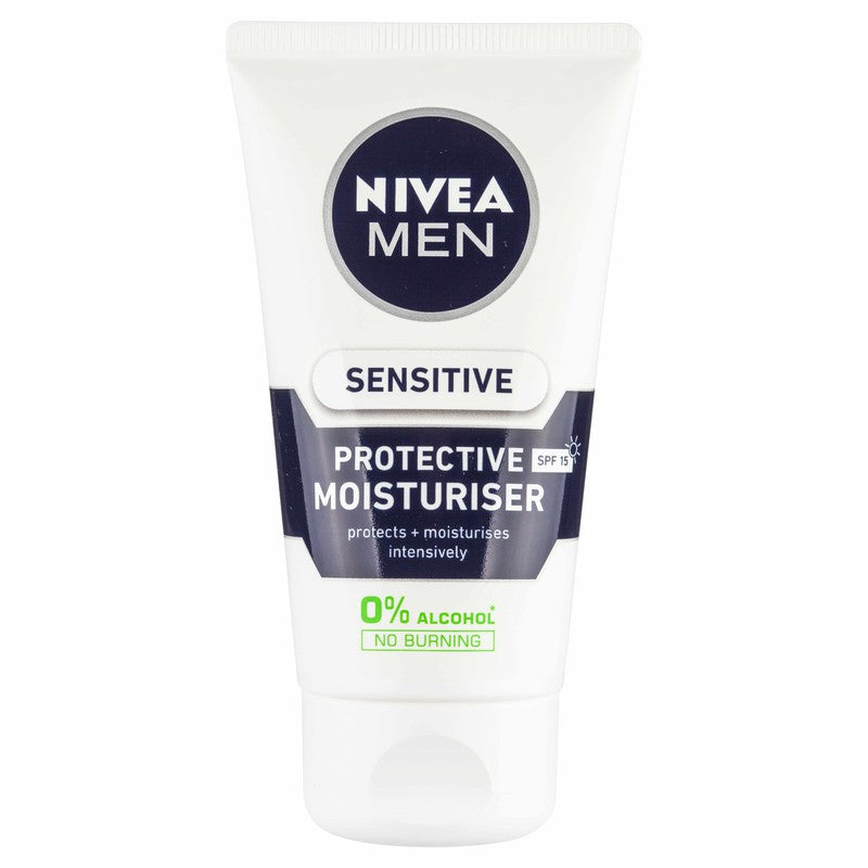 Nivea Men Sensitive Protective Moisturiser SPF15 75ml