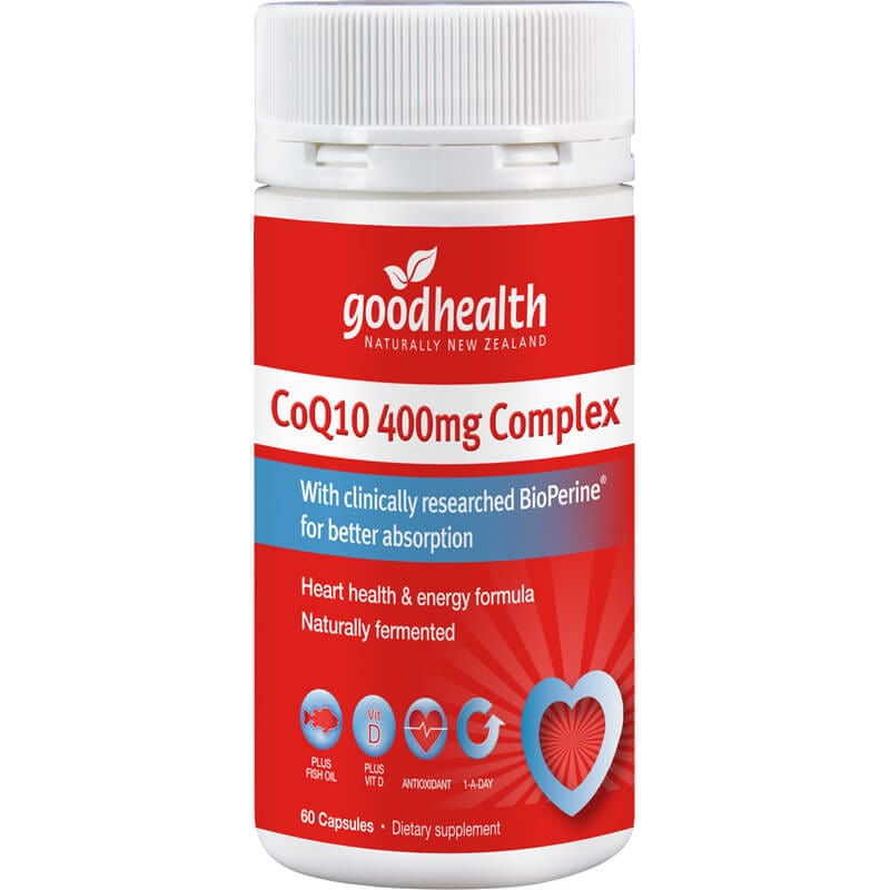 Good Health Good Health CoQ10 400mg Complex Capsules 60s 11273276