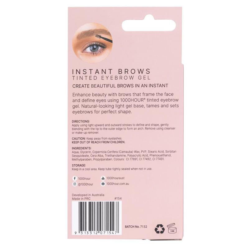 1000 Hour Instant Brows Mascara Light Brown Blonde