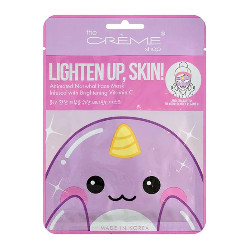 The Crème Shop Animated Sheet Mask-Narwhal 25g