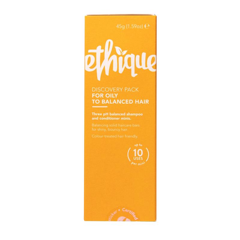 Ethique Discovery Pack For Oily To Balanced Hair 45g
