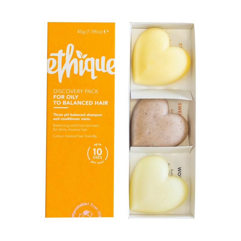 Ethique Discovery Pack For Oily To Balanced Hair 45g