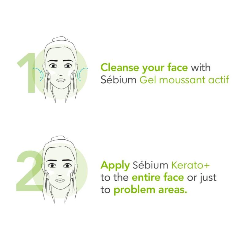 Bioderma Sebium Kerato+ Anti Blemish Gel Cream 30ml