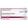 APOHEALTH Famciclovir Once 500mg Tablets 3s (Pharmacist Only Medicine)