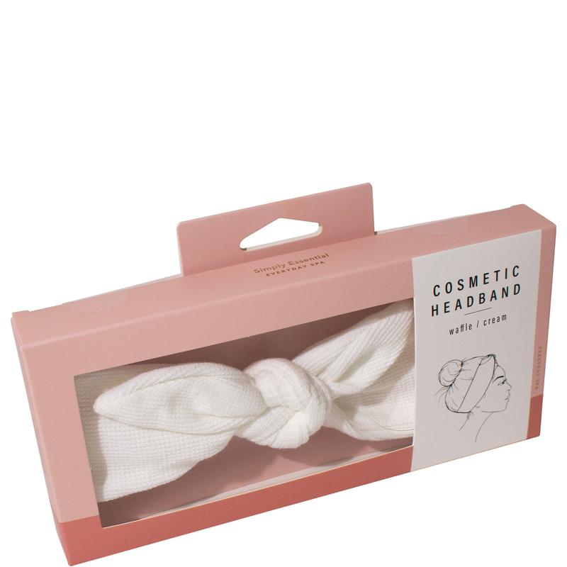 Simply Essential Simply Essential Waffle Cosmetic Headband Cream 20025835