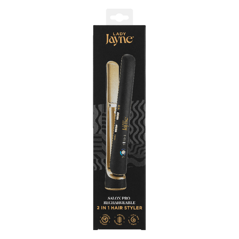Lady Jayne Lady Jayne Salon Pro Rechargeable 2 in 1 Hair Styler 20026625
