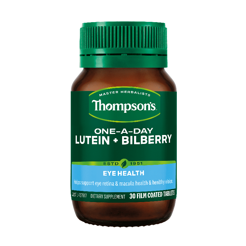 Thompson's One-A-Day Lutein + Bilberry 30 Tablets
