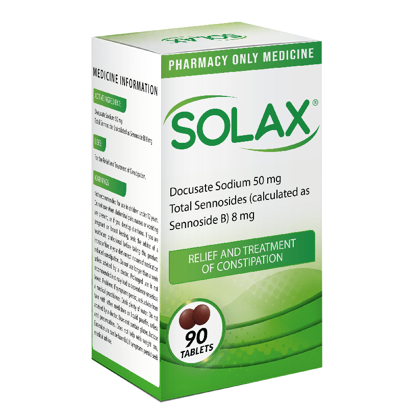 Solax Solax Constipation Relief Tablets 90s 20028745