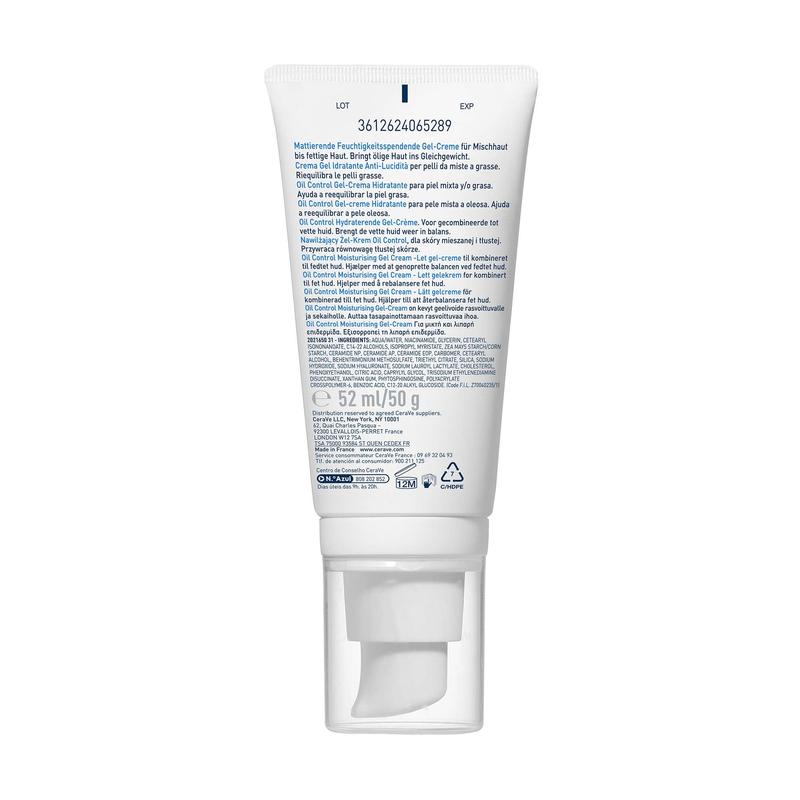 CeraVe Oil Control Moisturising Gel Cream 52ml
