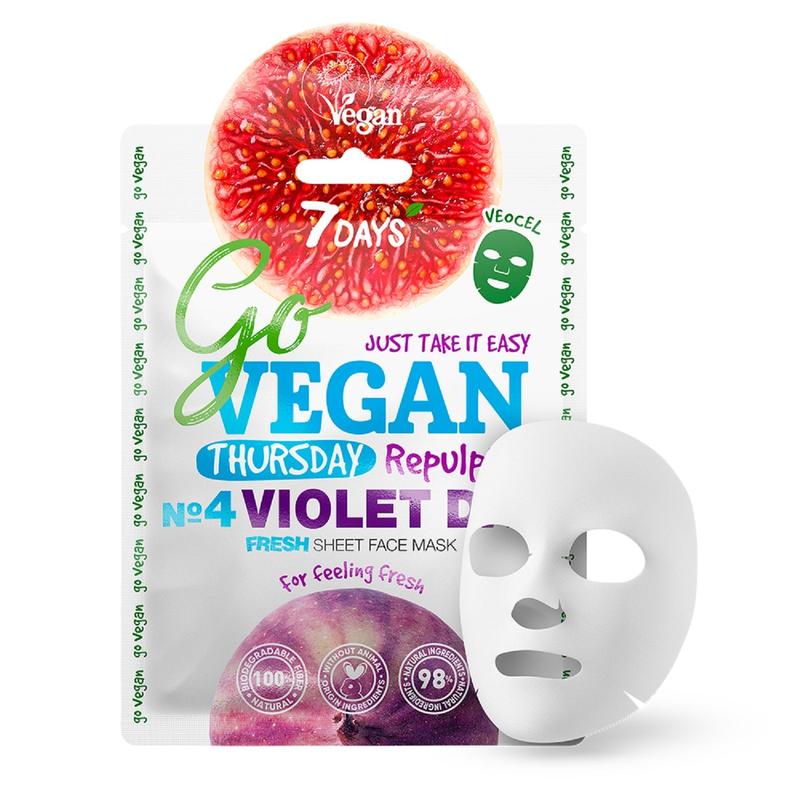 7Days Go Vegan Thursday Fresh Face Mask 25g