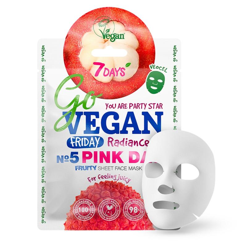 7Days Go Vegan Friday Fruity Face Mask 25g