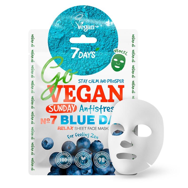 7Days Go Vegan Sunday Relaxing Face Mask 25g