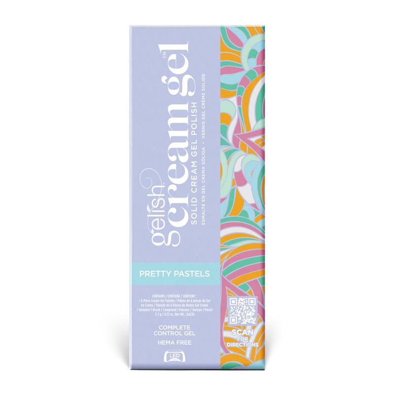Gelish Cream Gel Solid Cream Gel Polish Pretty Pastel 3.7g