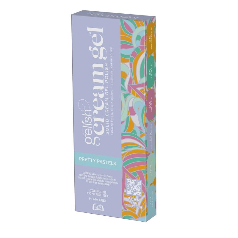 Gelish Cream Gel Solid Cream Gel Polish Pretty Pastel 3.7g