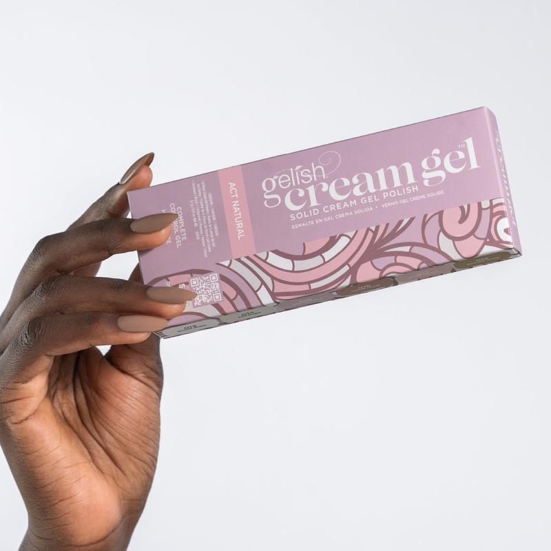 Gelish Cream Gel Solid Cream Gel Polish Act Natural 3.7g
