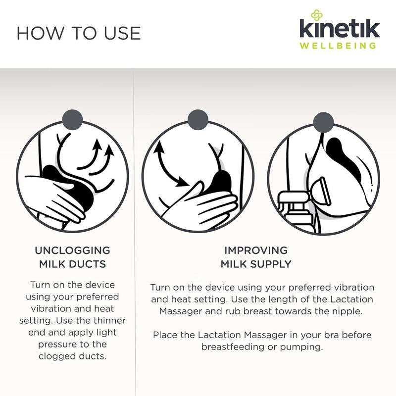 Kinetik Wellbeing Kinetik Lactation Massager