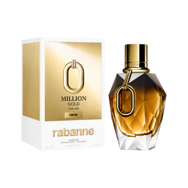 Rabanne Million Gold For Her Parfum Intense EDP Refillable 90ml