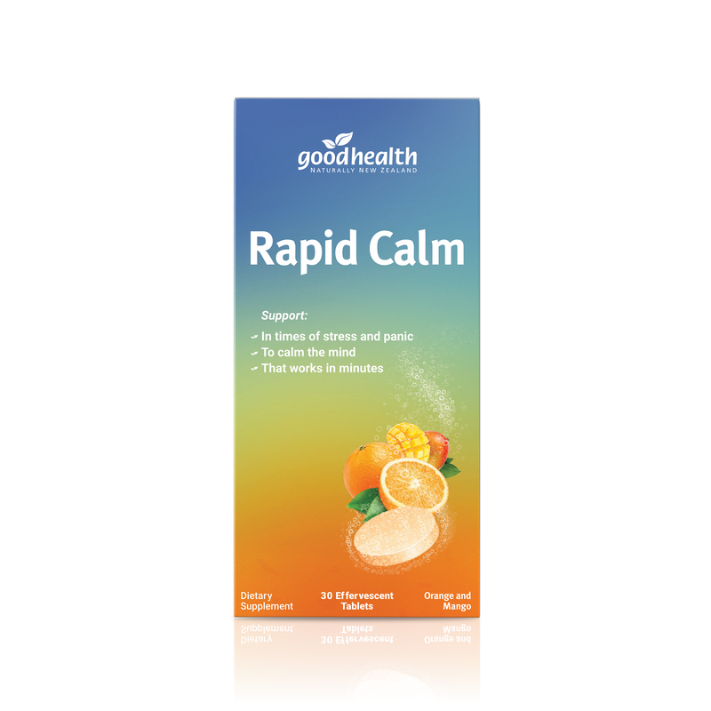 Good Health Rapid Calm Orange & Mango Tablets 30pk