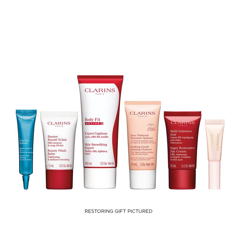 Clarins Restoring Major Gift with Purchase 6pcs