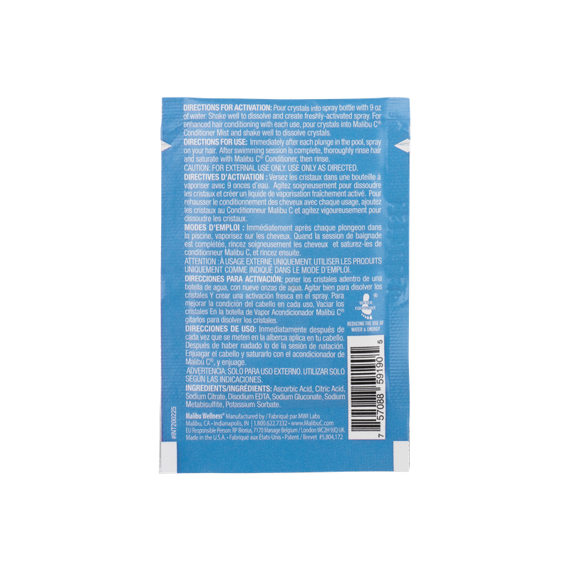 Malibu C Swimmers Spritz Remedy Sachet 7g
