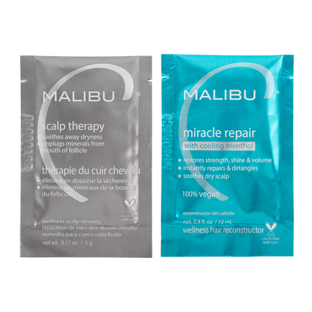 Malibu C Mini Malubu Rehab Scalp Wellness 2s