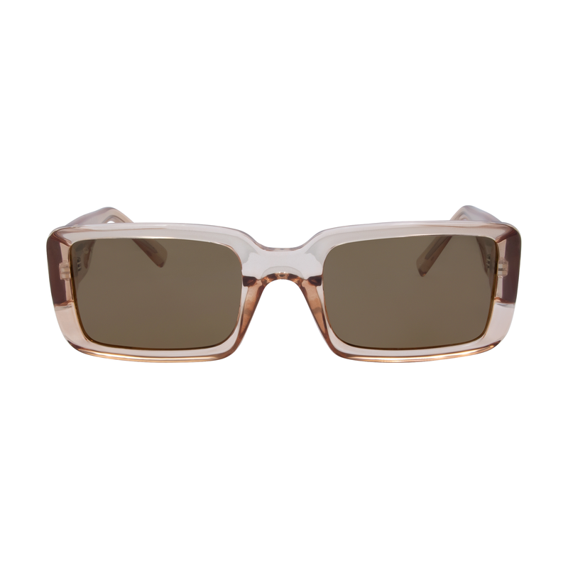 OneDay Luna Polarised Sunglasses Beige Brown