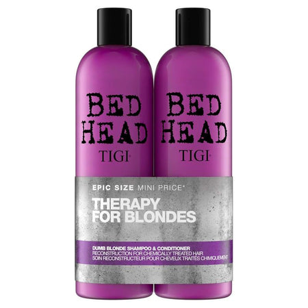 TIGI Bed Head Therapy for Blondes Duo Pack 750ml 2pk