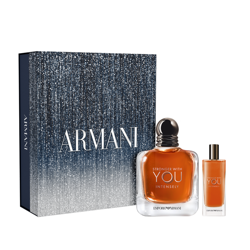 Emporio Armani Stronger with You Intensely EDP 100ml Gift Set 2pcs