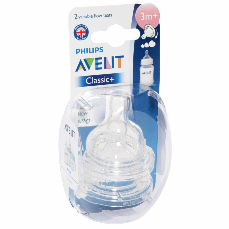 Philips Avent AntiColic Flow Teat 2pk โ Life Pharmacy