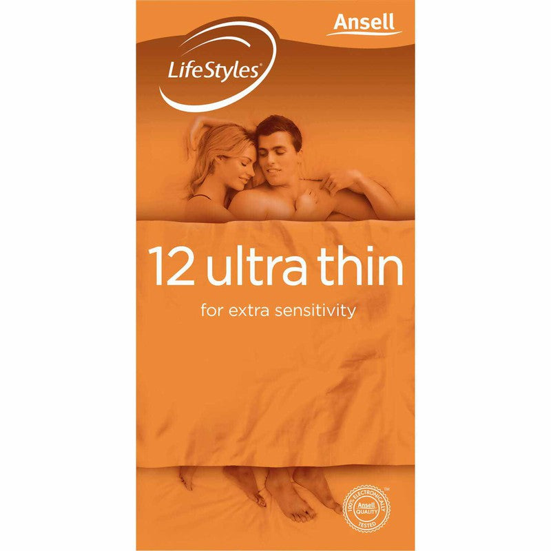 Ansell Ansell Lifestyles Ultra Thin Condoms 12pk 11004581