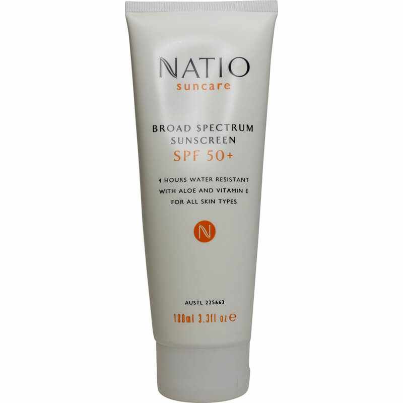 Natio Sunscreen SPF50 100ml